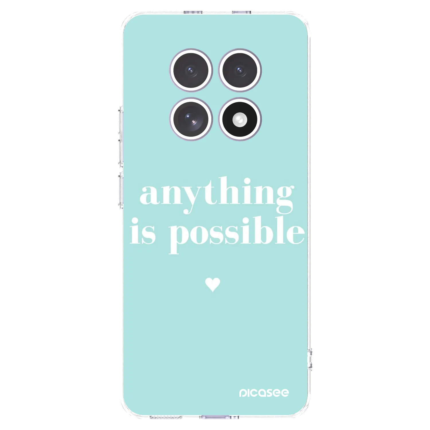 Picasee silikonski prozorni ovitek za Xiaomi Redmi Note 15 - Anything is possible