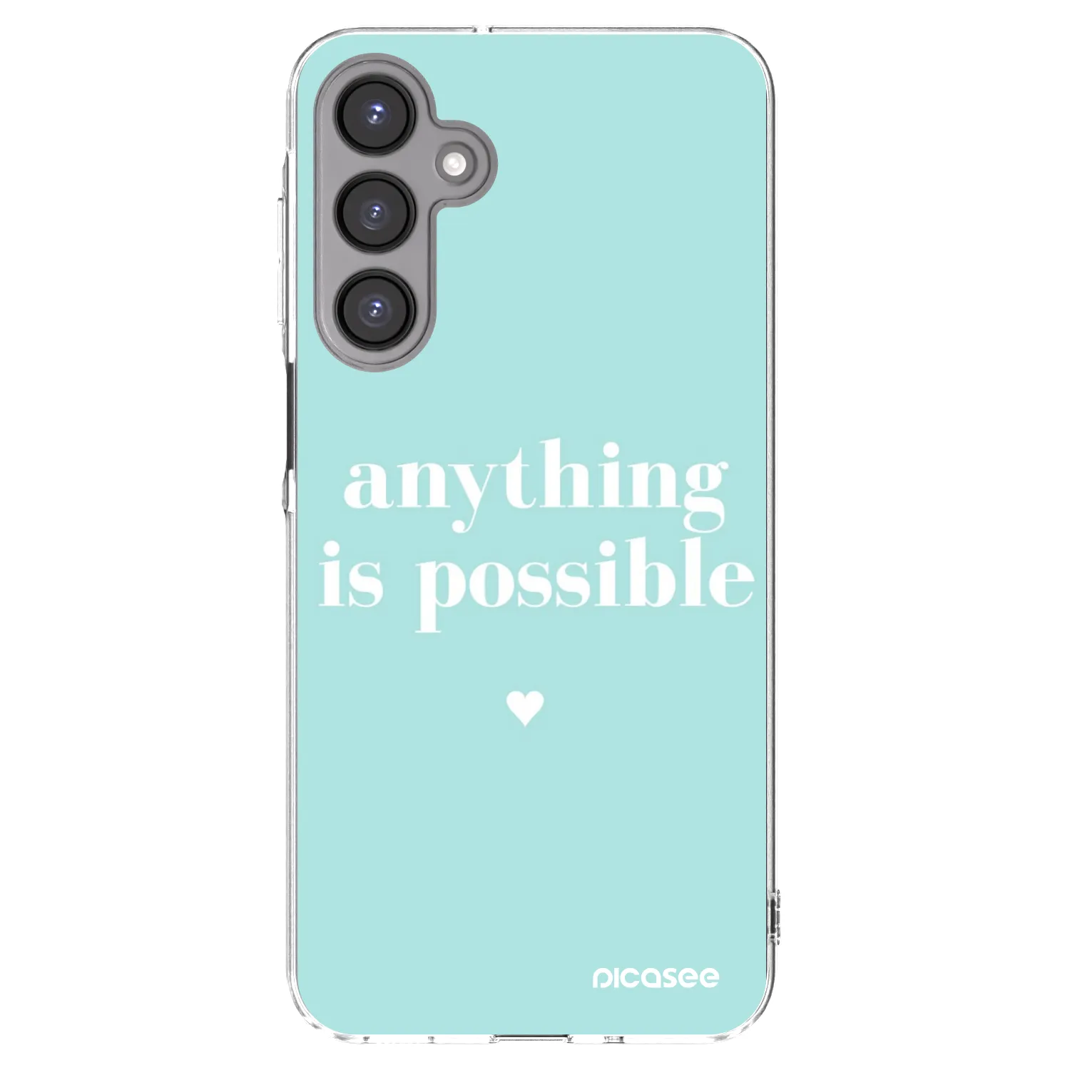 Picasee silikonski prozorni ovitek za Samsung Galaxy A16 4G - Anything is possible