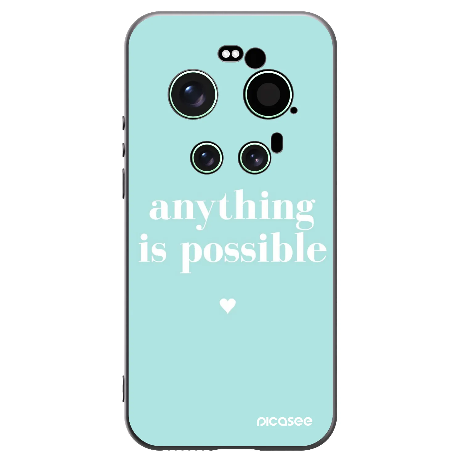 Picasee silikonski črni ovitek za Xiaomi 17 Ultra - Anything is possible