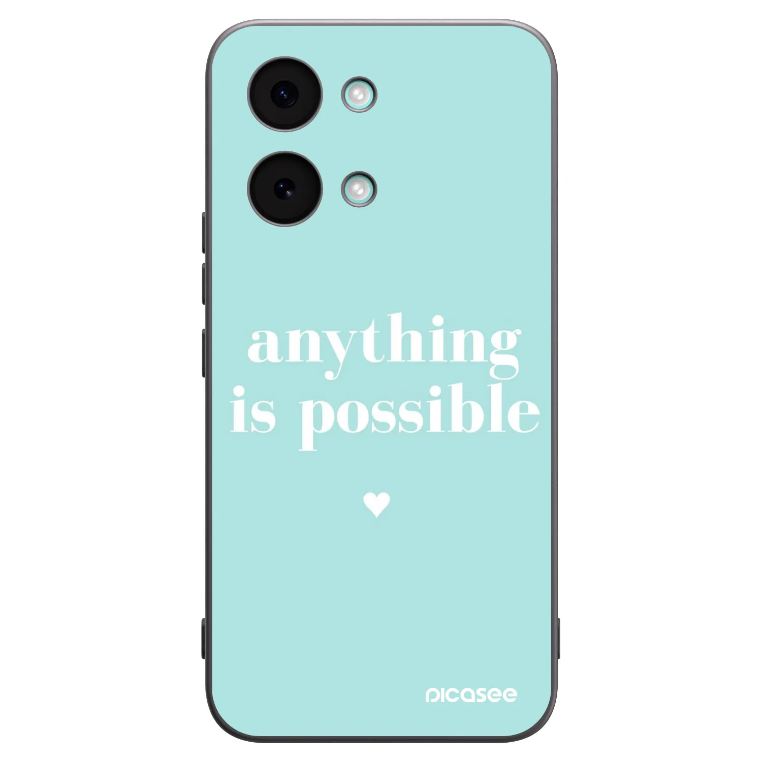 Picasee silikonski črni ovitek za Xiaomi Poco X8 Pro Max - Anything is possible