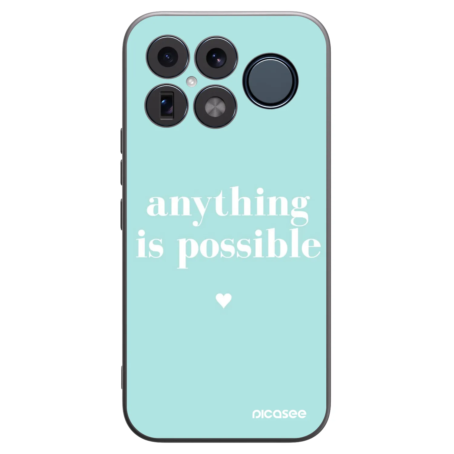 Picasee silikonski črni ovitek za Xiaomi Poco F8 Ultra - Anything is possible