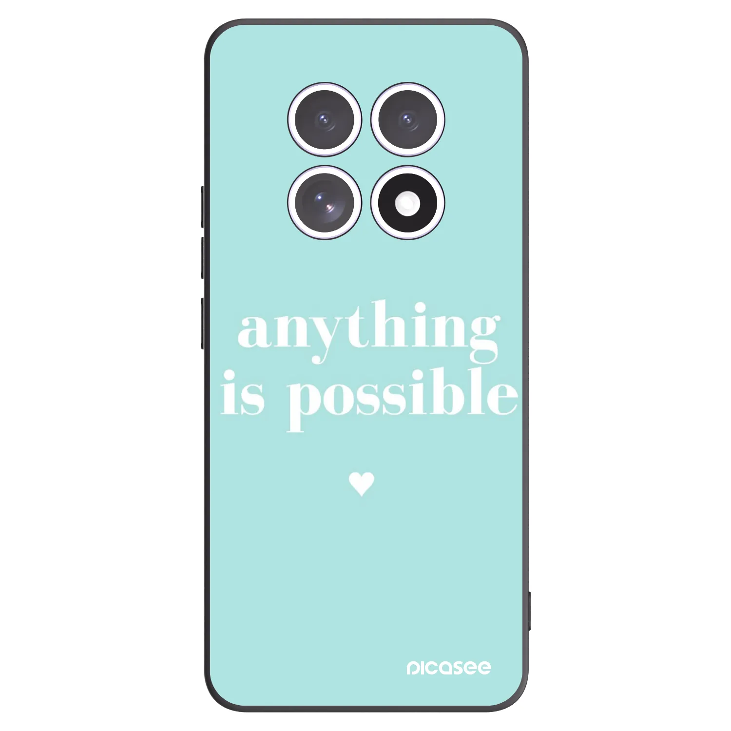 Picasee silikonski črni ovitek za Xiaomi Redmi Note 15 5G - Anything is possible