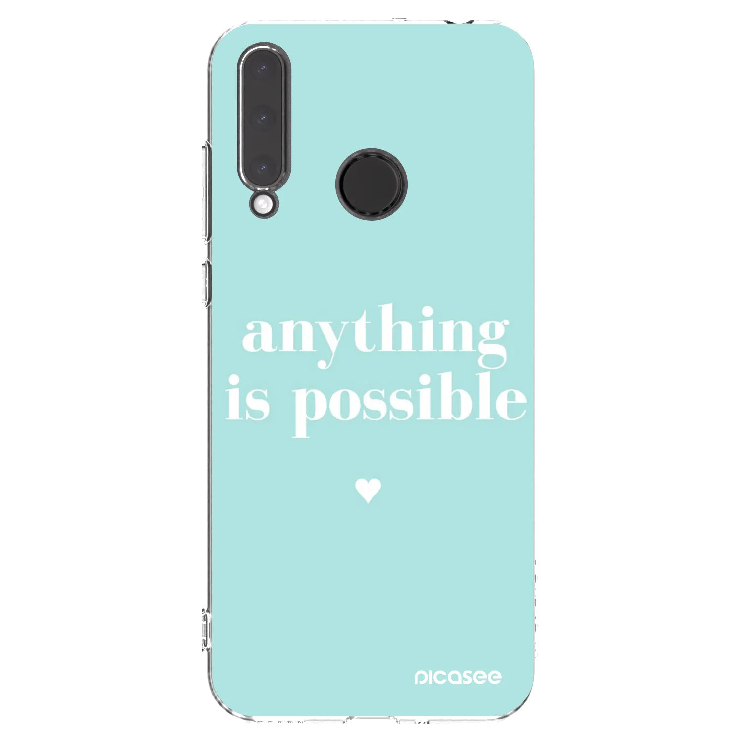 Picasee silikonski prozorni ovitek za Honor 20 Lite - Anything is possible