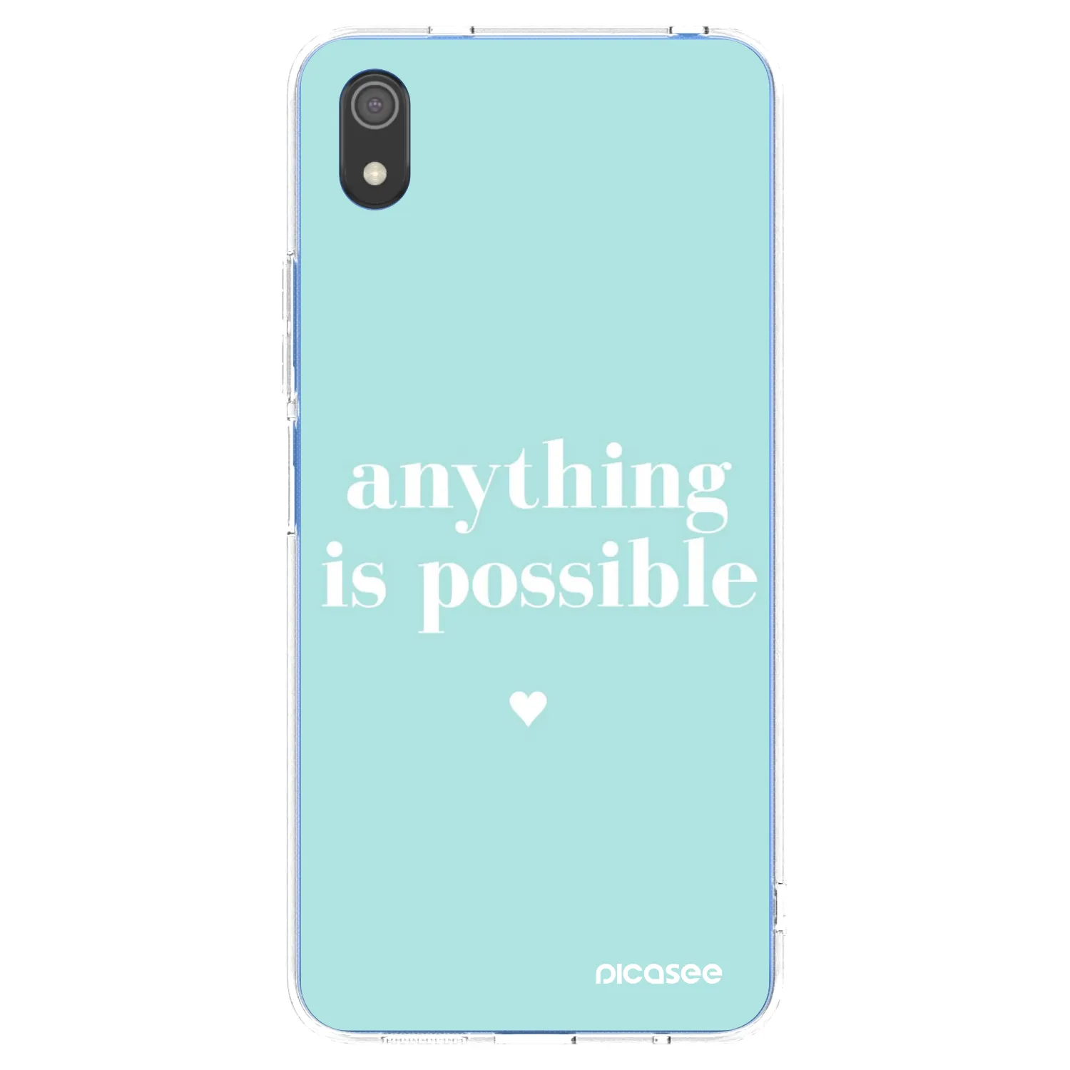 Picasee silikonski prozorni ovitek za Xiaomi Redmi 7A - Anything is possible