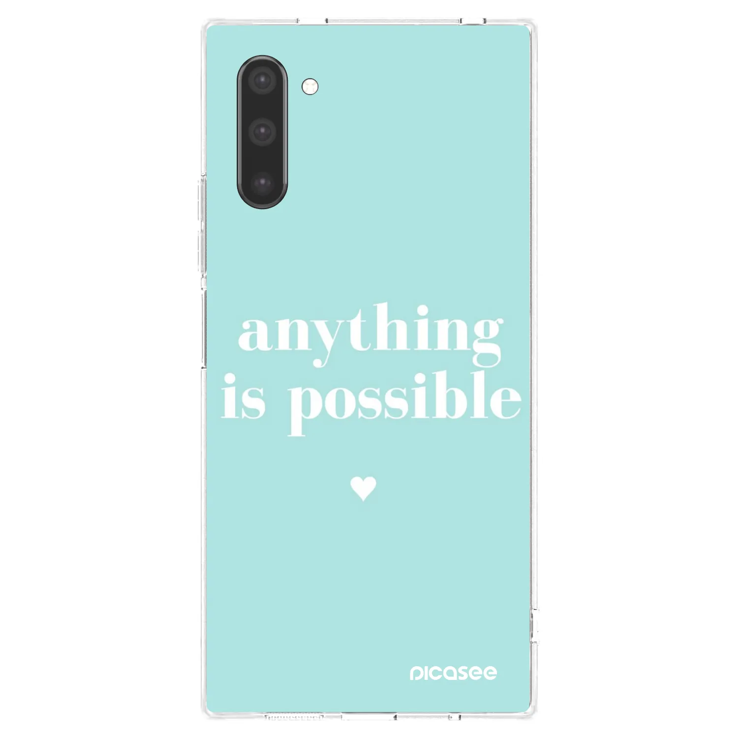 Picasee silikonski prozorni ovitek za Samsung Galaxy Note 10 N970F - Anything is possible