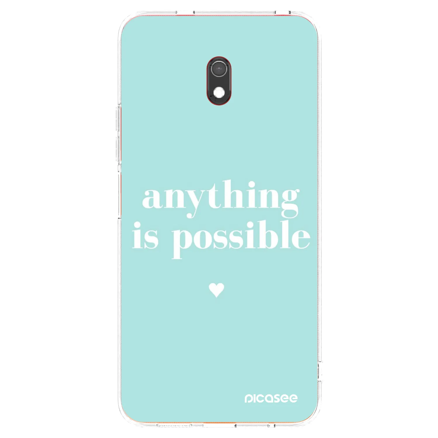 Picasee silikonski prozorni ovitek za Xiaomi Redmi 8A - Anything is possible