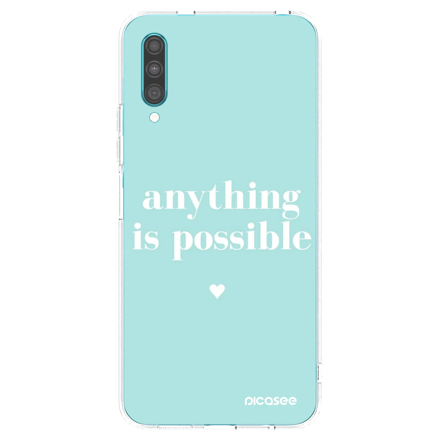 Picasee silikonski prozorni ovitek za Samsung Galaxy A30s A307F - Anything is possible