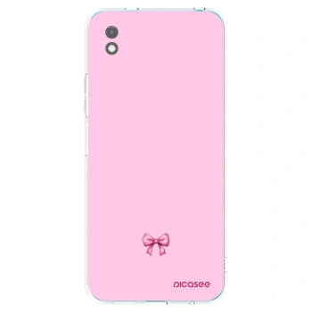 Picasee silikonski črni ovitek za Xiaomi Redmi 9A - Blush bow
