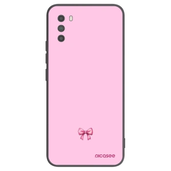 Picasee silikonski črni ovitek za Xiaomi Poco M3 - Blush bow