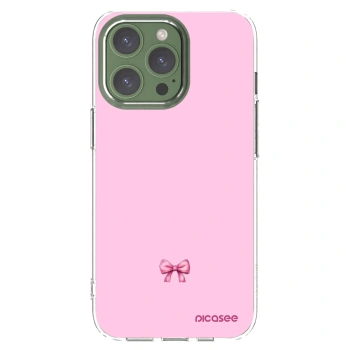 Picasee silikonski prozorni ovitek za Apple iPhone 13 Pro - Blush bow