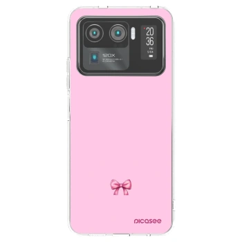 Picasee silikonski prozorni ovitek za Xiaomi Mi 11 Ultra - Blush bow
