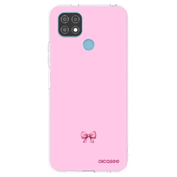Picasee silikonski prozorni ovitek za Realme C21 - Blush bow