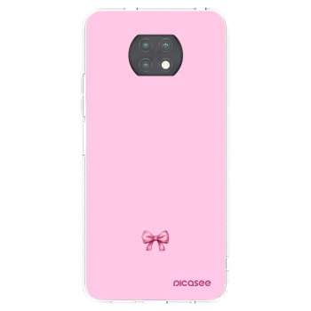 Picasee silikonski prozorni ovitek za Xiaomi Redmi Note 9T - Blush bow