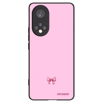 Picasee silikonski črni ovitek za Huawei Nova 9 - Blush bow