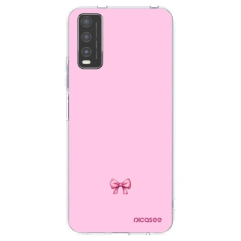 Picasee silikonski prozorni ovitek za Vivo Y20s - Blush bow