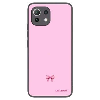 Picasee silikonski črni ovitek za Xiaomi 11 Lite 5G NE - Blush bow