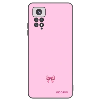 Picasee silikonski črni ovitek za Xiaomi Redmi Note 11 - Blush bow