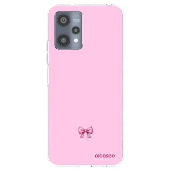Picasee silikonski prozorni ovitek za Realme 9 Pro 5G - Blush bow