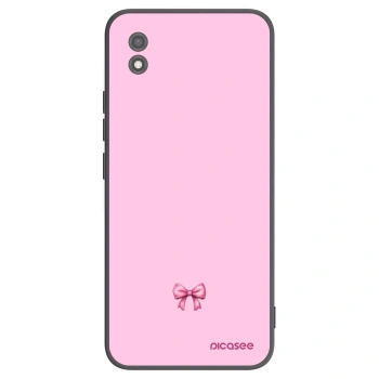 Picasee silikonski črni ovitek za Realme C11 (2021) - Blush bow
