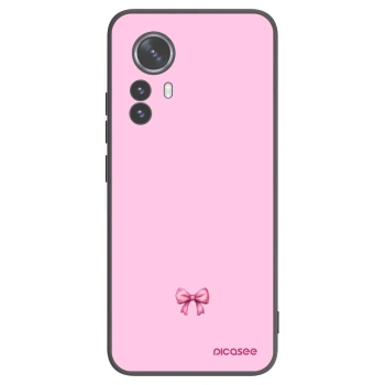 Picasee silikonski črni ovitek za Xiaomi 12 Pro - Blush bow