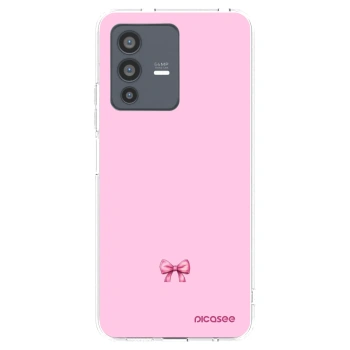 Picasee silikonski prozorni ovitek za Vivo V23 5G - Blush bow