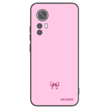 Picasee silikonski črni ovitek za Xiaomi 12X - Blush bow