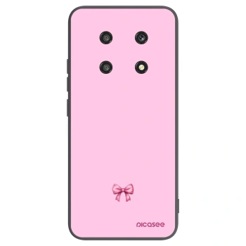 Picasee silikonski črni ovitek za Honor Magic4 Lite 5G - Blush bow