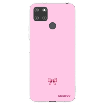 Picasee silikonski prozorni ovitek za Realme C21Y - Blush bow