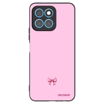 Picasee silikonski črni ovitek za Honor X6 - Blush bow