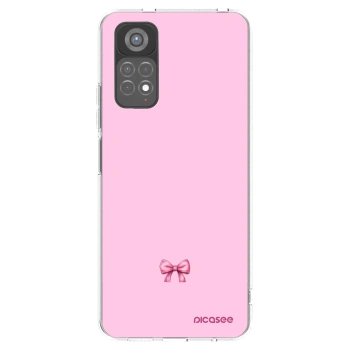 Picasee silikonski prozorni ovitek za Xiaomi Redmi Note 11S 5G - Blush bow