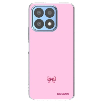 Picasee silikonski prozorni ovitek za Honor X8a - Blush bow