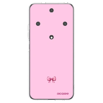 Picasee silikonski prozorni ovitek za Honor Magic5 Lite 5G - Blush bow