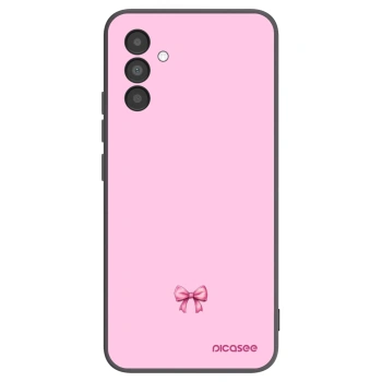 Picasee silikonski črni ovitek za Samsung Galaxy A04s A047F - Blush bow