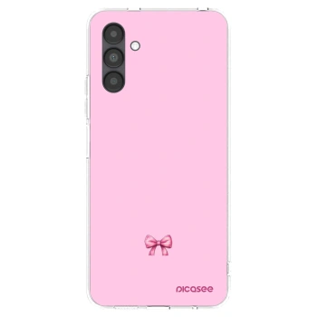 Picasee silikonski prozorni ovitek za Samsung Galaxy A04s A047F - Blush bow