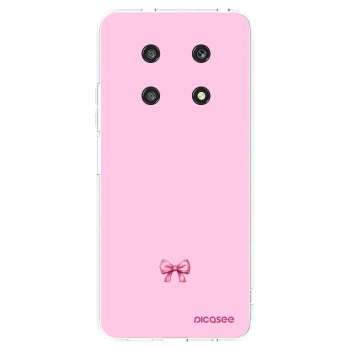 Picasee silikonski prozorni ovitek za Honor Magic4 Lite 5G - Blush bow