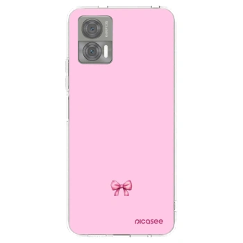 Picasee silikonski prozorni ovitek za Motorola Edge 30 Neo - Blush bow