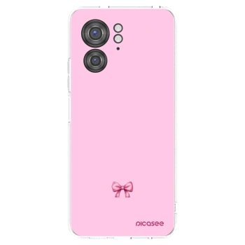 Picasee silikonski prozorni ovitek za Motorola Edge 40 - Blush bow