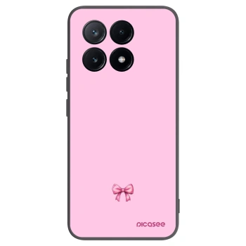 Picasee silikonski črni ovitek za Xiaomi Poco X6 Pro - Blush bow