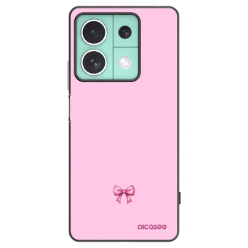 Picasee silikonski črni ovitek za Xiaomi Redmi Note 13 5G - Blush bow