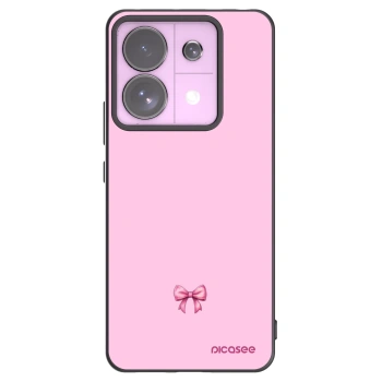 Picasee silikonski črni ovitek za Xiaomi Redmi Note 13 Pro 5G - Blush bow