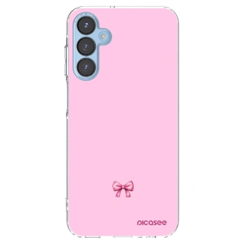 Picasee silikonski prozorni ovitek za Samsung Galaxy A15 A156B 5G - Blush bow