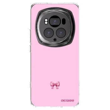 Picasee silikonski prozorni ovitek za Honor Magic6 Pro - Blush bow