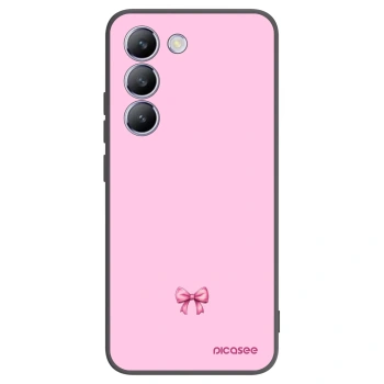Picasee silikonski črni ovitek za Vivo V40 SE 5G - Blush bow
