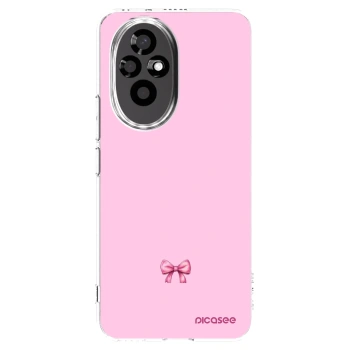 Picasee silikonski prozorni ovitek za Honor 200 5G - Blush bow