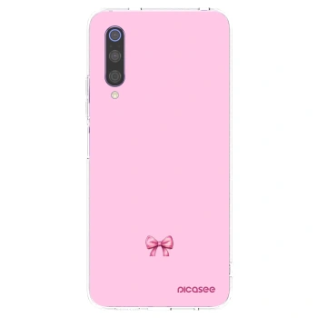 Picasee silikonski prozorni ovitek za Xiaomi Mi 9 - Blush bow