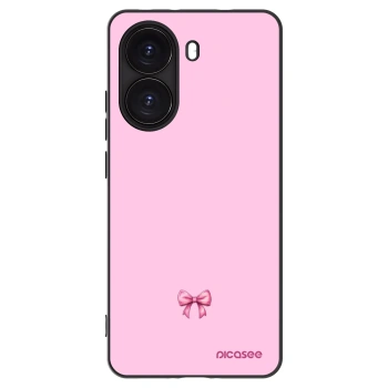 Picasee silikonski črni ovitek za Xiaomi Poco X7 Pro 5G - Blush bow