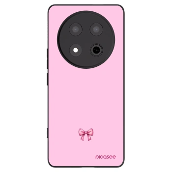 Picasee silikonski črni ovitek za Honor Magic7 Lite 5G - Blush bow