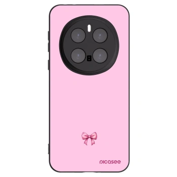 Picasee silikonski črni ovitek za Honor Magic7 Pro 5G - Blush bow