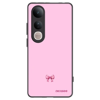 Picasee silikonski črni ovitek za Vivo V50 Lite 5G - Blush bow