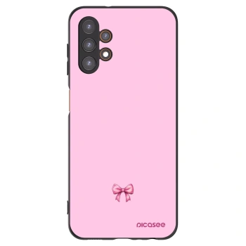 Picasee silikonski črni ovitek za Samsung Galaxy A13 5G - Blush bow